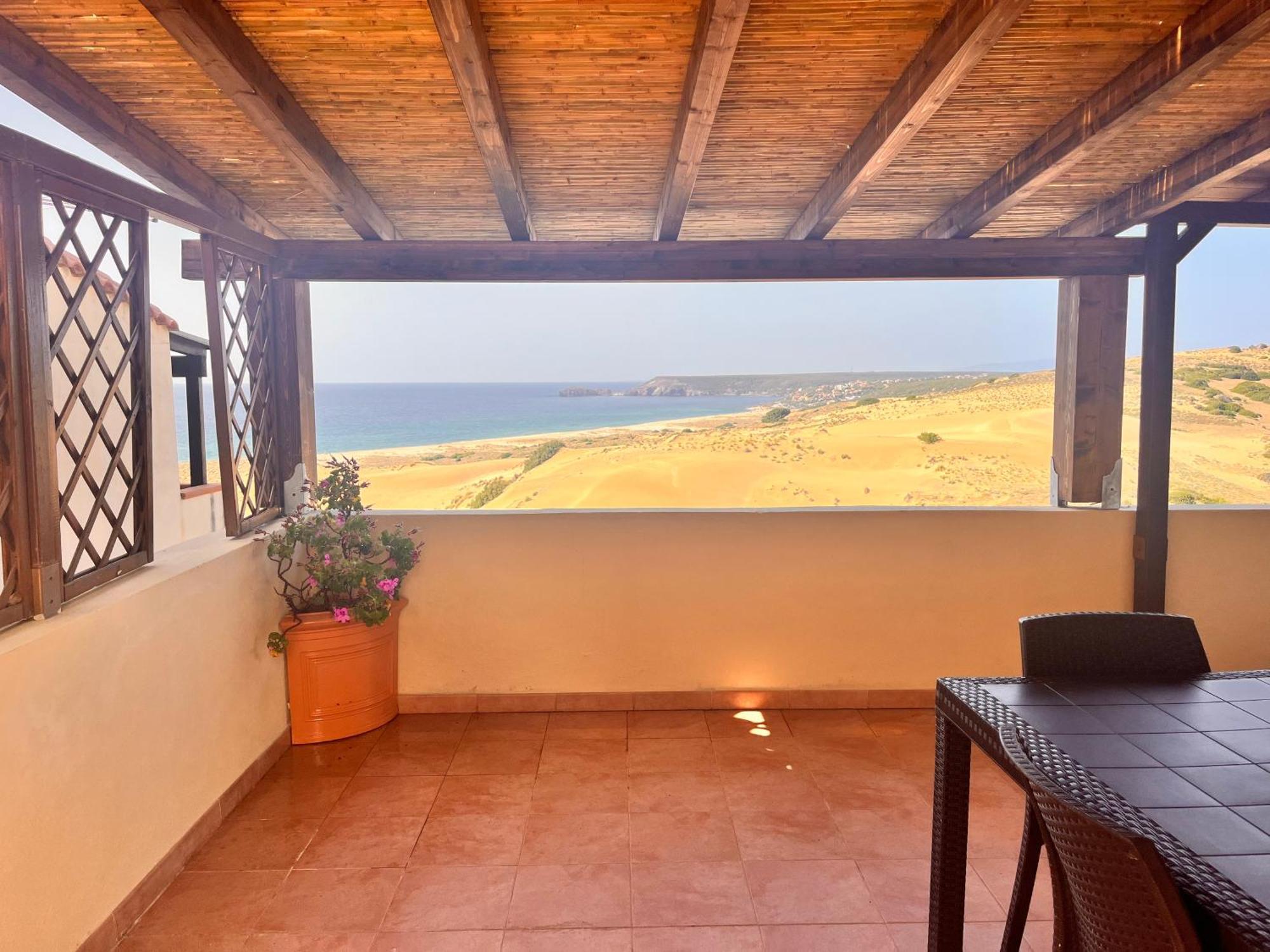 Torre Dei Corsari Mit Aussicht Auf Meer Und Dune Luaran gambar