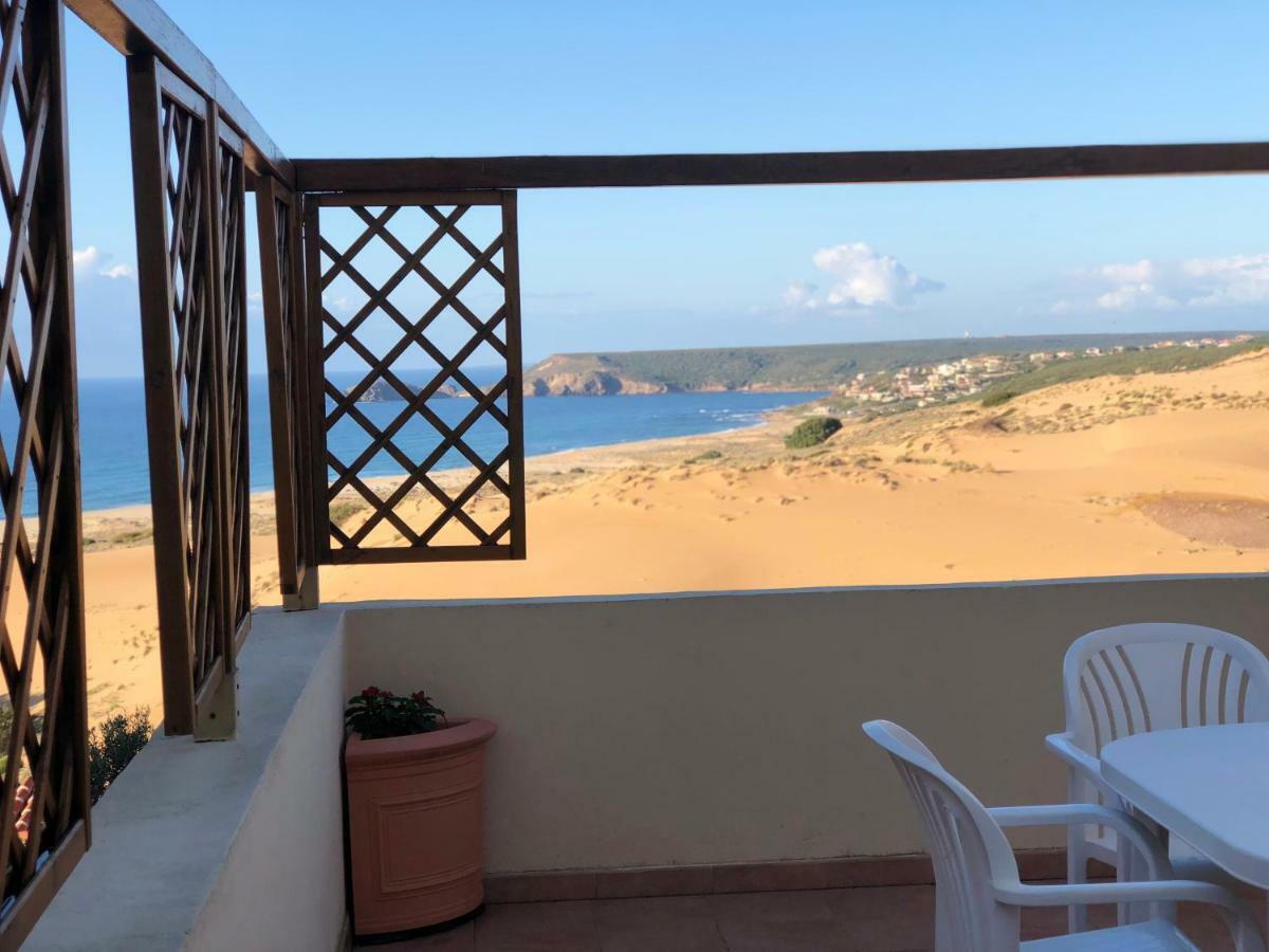 Torre Dei Corsari Mit Aussicht Auf Meer Und Dune Luaran gambar